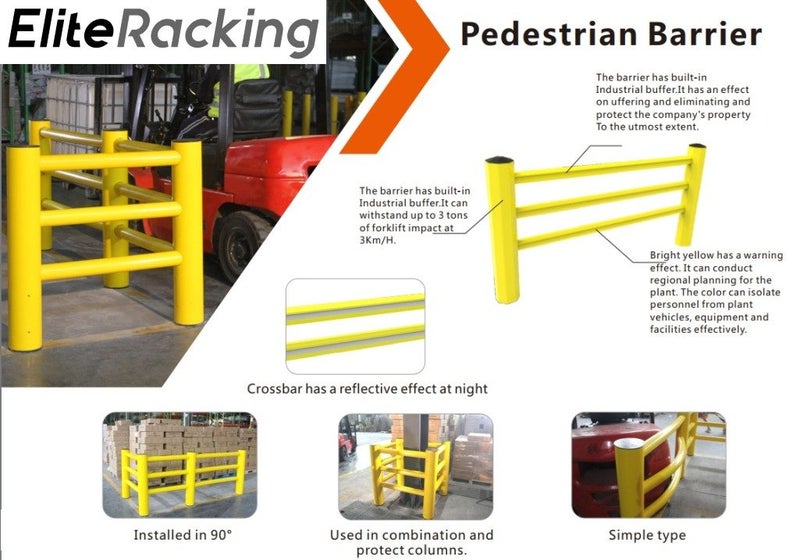 Pedestrian Barrier / Traffic Safety Barrier Carousel 1