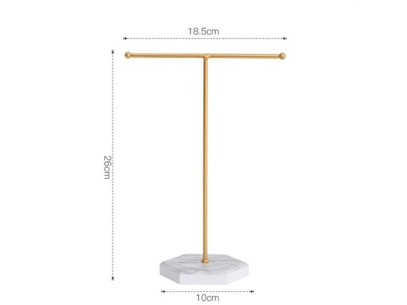 1pcs Jewelry Display Stand Minimalist T Shaped For Both Genders Carousel 1