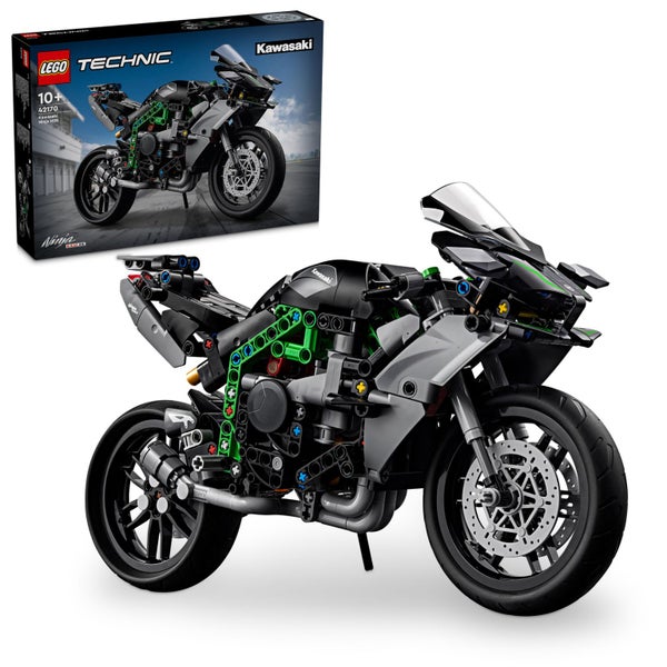 LEGO Technic: Kawasaki Ninja H2R Motorcycle - (42170) Carousel 1
