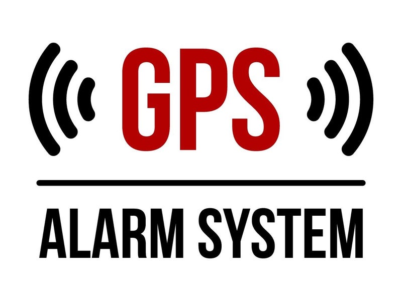 EMMJAY- 2 pk GPS alarm tracking sticker for machinery caravan security 886-12 Carousel 1