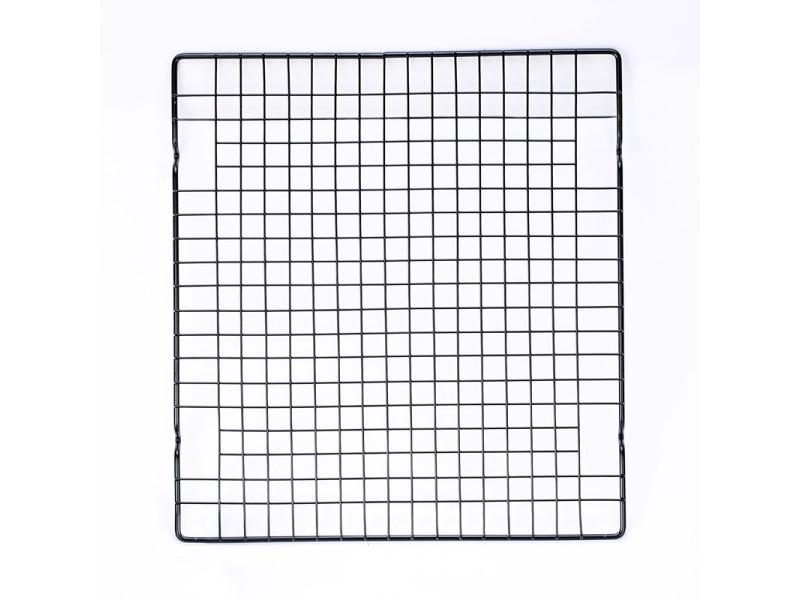 FAISDU1pcs Single Layer Stainless Steel BBQ Bread Cake Cooling Rack Drip Dry Carousel 1