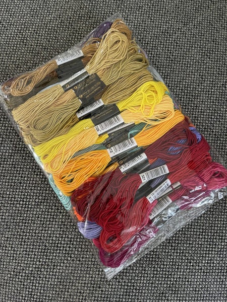 50 Mixed Colours Cross Stitch Embroidery Thread Carousel 2