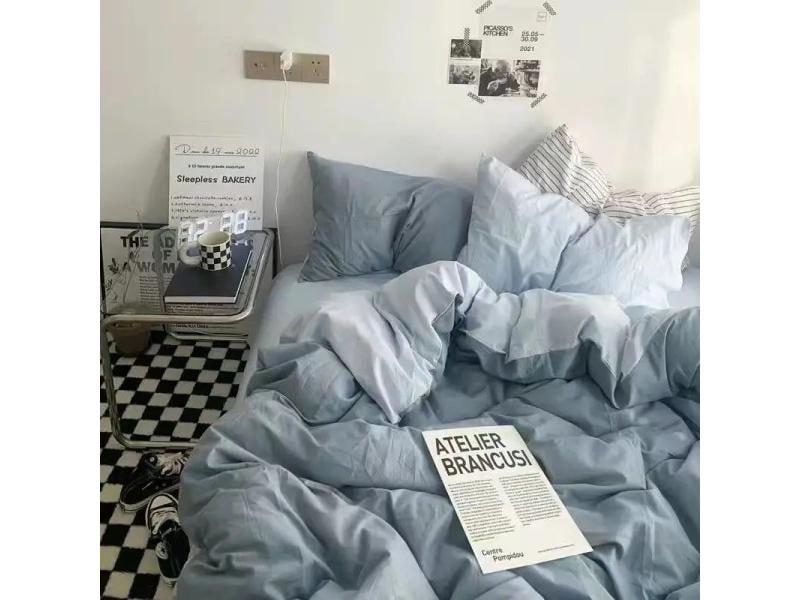 Ins Style Bedding Set Nordic Full/Queen Size Bed Linen Carousel 1