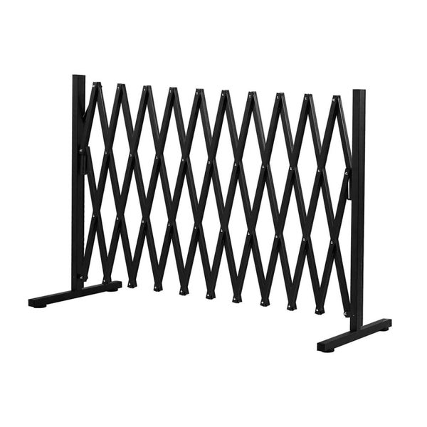 Goslash Picks Garden Gate Security Pet Baby Fence Barrier Safety Aluminum Ind... Carousel 1