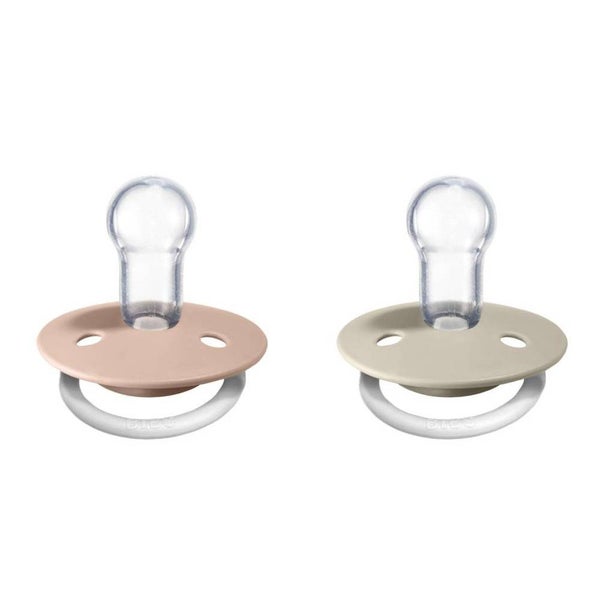 Bibs De Lux, Night Glow (2pk) Blush/Vanilla Carousel 2