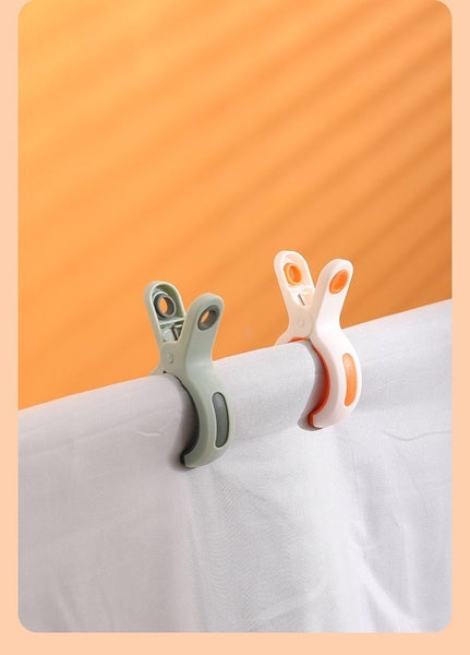 3pcs Windproof Durable Plastic Clothes Clips, Quilt & Bedding Clip, Traceless Carousel 6