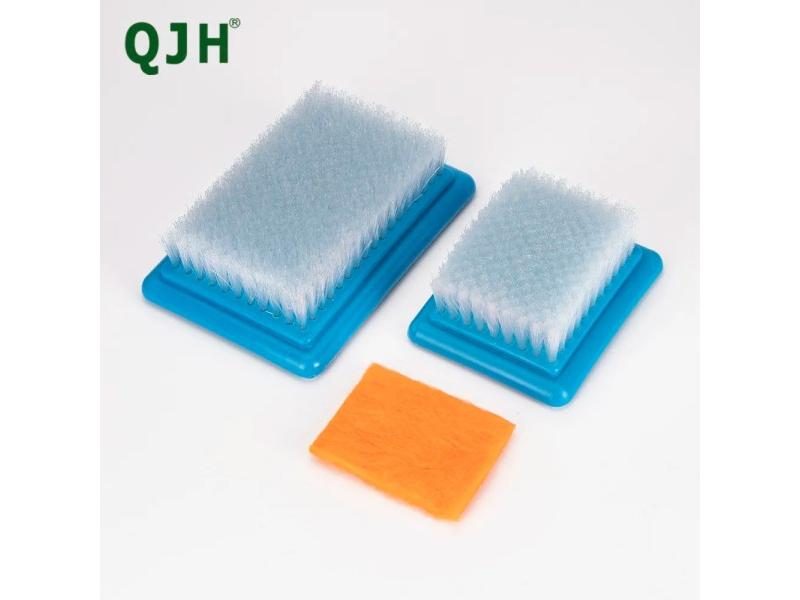 QJH Felting Mat Brush Large Plastic Blue Wool Felting Brush Embroidery Carousel 1