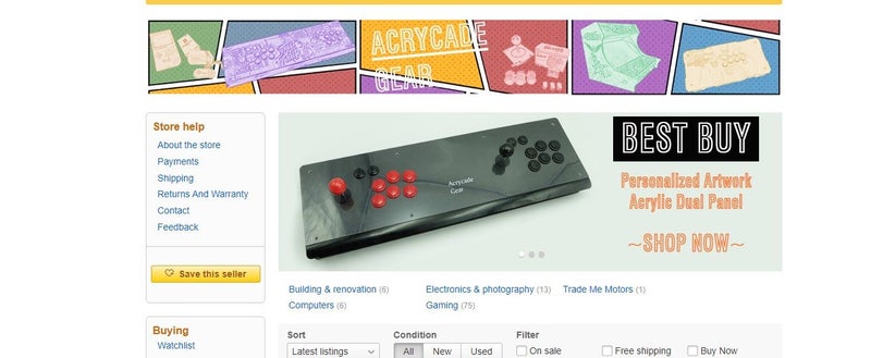 Acrycade Gear Premium Gen2, V2.1 Hitbox Style for ps5 Carousel 10