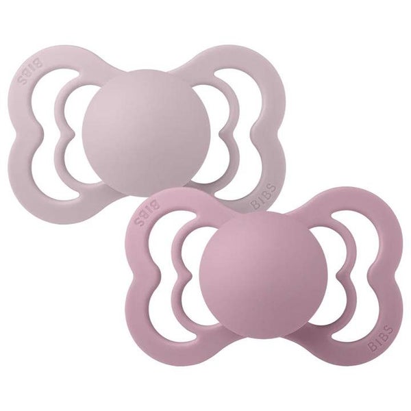 BIBS Supreme Latex Dusky Lilac/Heather 2pk - Size 1 Carousel 1