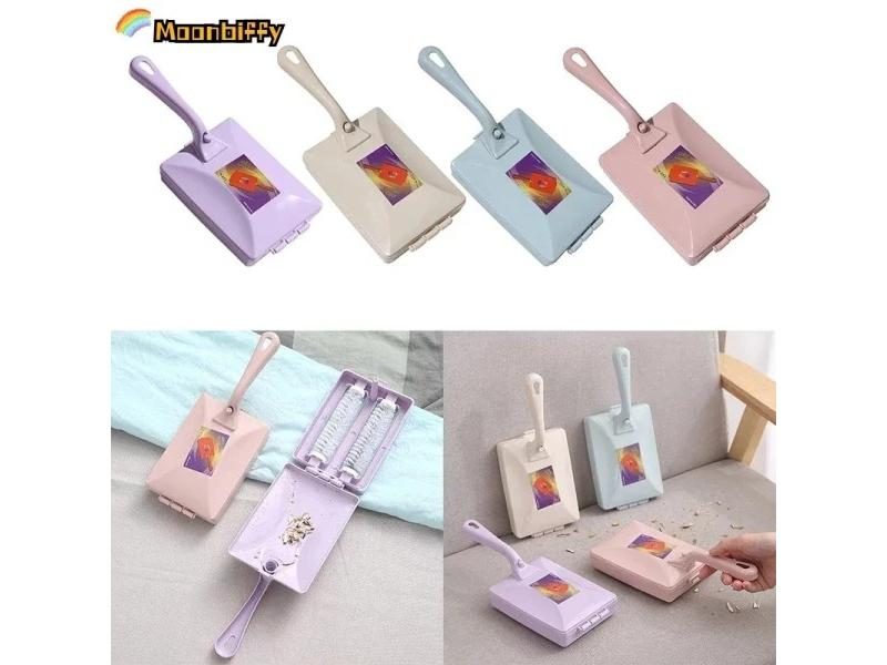 Carpet Crumbs Table Brush Manual Crumb Cleaner Handheld Double Roller Sweepers Carousel 2