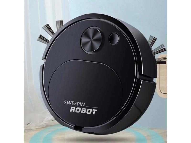 Smart Sweeping Robot 3-in-1 Cordless USB Robotic Vacuum Cleaner Intelligent Carousel 2