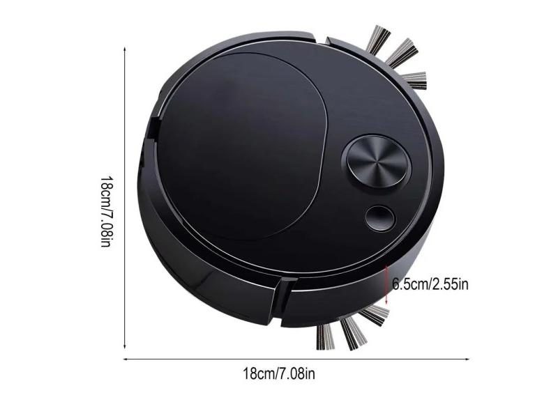 Smart Sweeping Robot 3-in-1 Cordless USB Robotic Vacuum Cleaner Intelligent Carousel 1