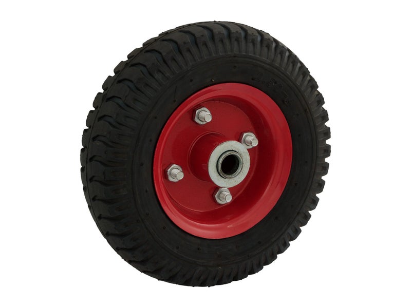 Hand Truck Trolley Pneumatic Wheel - 2.50-4 / 16mm Axle - Full Hub Mount Carousel 2