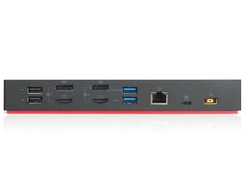Lenovo DUD9011D1 Thinkpad Hybird USB-C with USB-A Dock w/135w power adapter Carousel 1