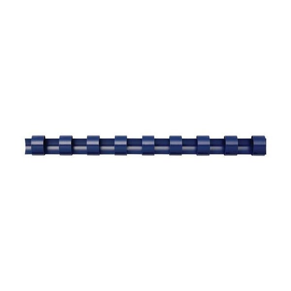 Fellowes Plastic Binding Combs 8mm Blue Pack 100 Carousel 1