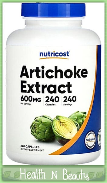 ARTICHOKE EXTRACT 600 MG 240 CAPS 5% CYNARIN - E0926 Carousel 1