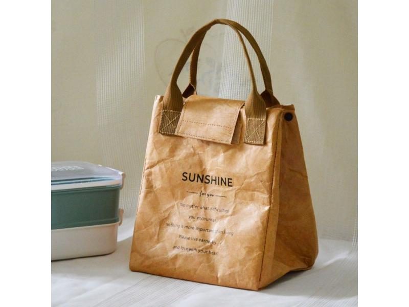 Paper Lunch Bag Waterproof Insulation Lengthened Thickened Aluminum Foil Carousel 1