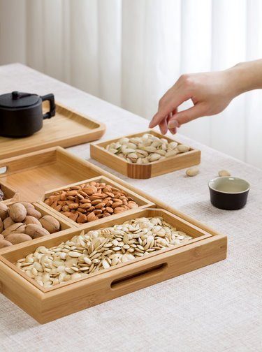 Bamboo Tray with Handle New Carousel 2