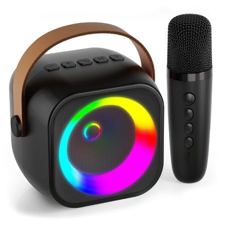 Karaoke Machine for Kids,Karaoke Gifts for Girls Ages 3+ Year Old Birthday Party Carousel 1