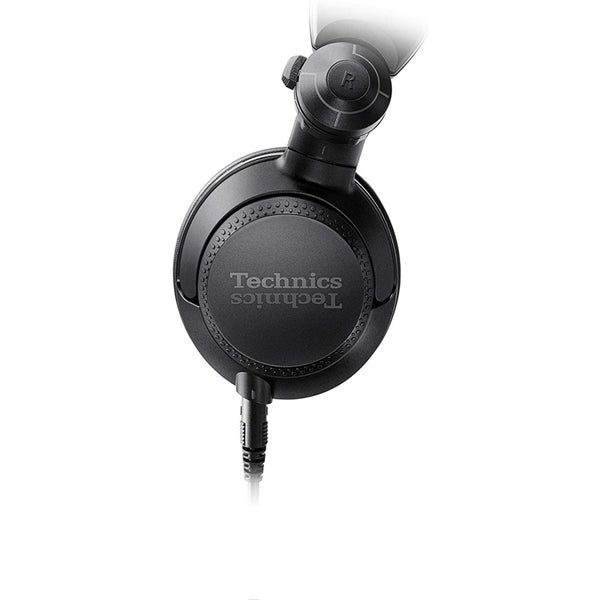 Technics EAH-DJ1200EK Wired Professional DJ Headphones - Black 270 Degree Swivel Carousel 6