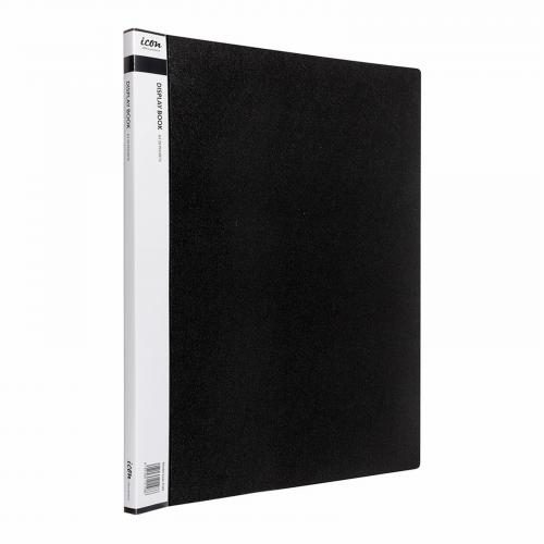 Okin Display Book A3 with Insert Spine - Black 20 Pocket [IF369] Carousel 1
