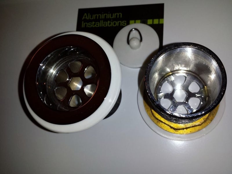 SINK WASTE. CHROME PLATED BRASS Carousel 1