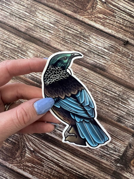 WATERPROOF VINYL DIE CUT STICKER ~ Tui Carousel 1