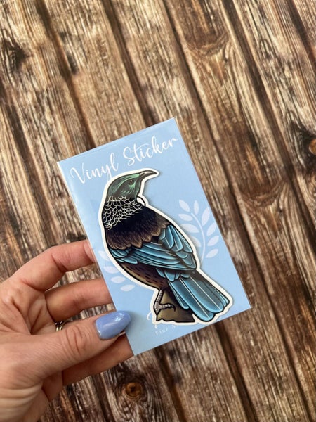 WATERPROOF VINYL DIE CUT STICKER ~ Tui Carousel 5
