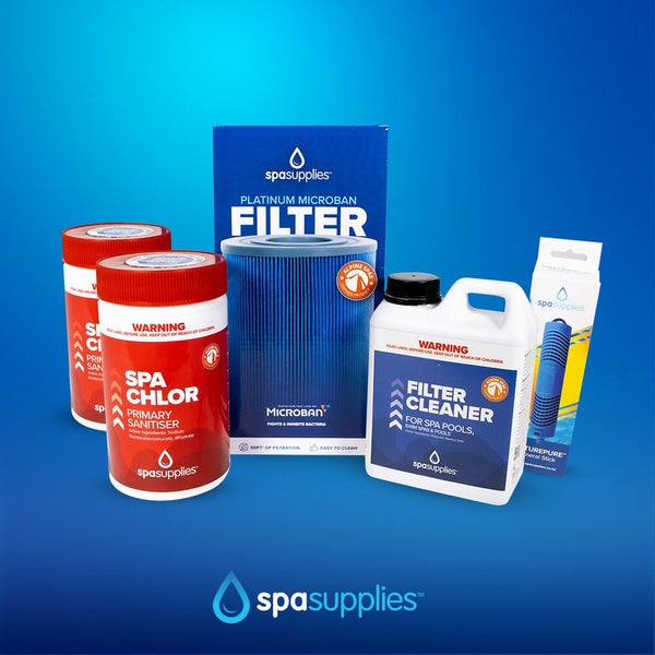 Alpine Spa Pool Filter, NaturePure Stick & Water Care Pack - For Alpine Spas628638704847381124