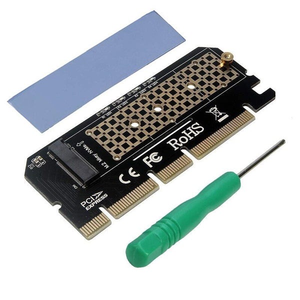 M.2 SSD NVME PCIe Gen3 X4 X8 X16 Adapter Card Carousel 1