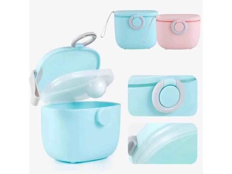 Baby Milk Powder Box 400/500ML Portable Infant Food Storage Case Carousel 2