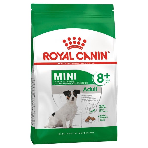 Royal Canin Mini Adult 8+ Dog Food 2KG Carousel 1