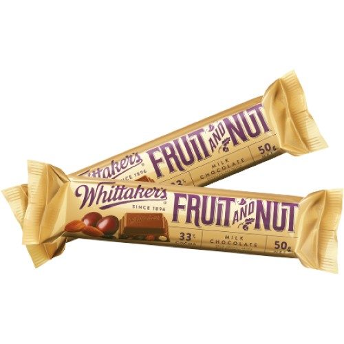 Whittaker’s Fruit & Nut 50g ( 36 Pack ) Carousel 1