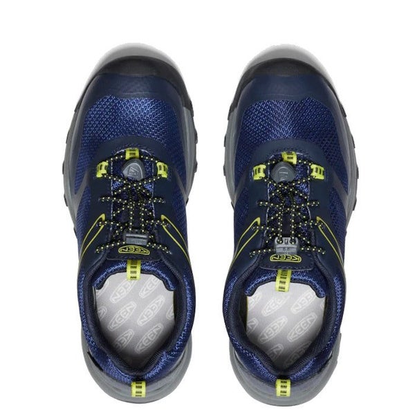 Keen Youths Wanduro Low Waterproof Blue Hiker Carousel 2