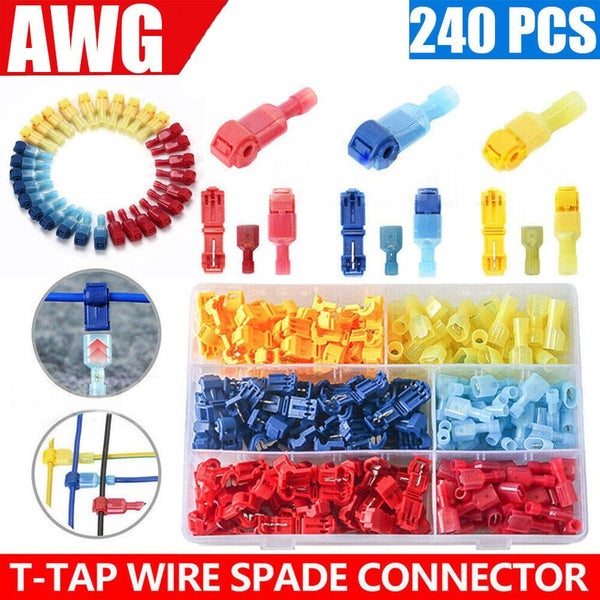 240pcs T-Tap Wire Connectors Kit i2624MZ0 Carousel 1