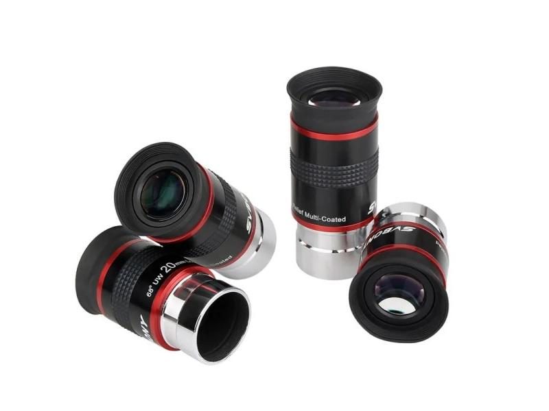 SVBONY 6 9 15 20mm 1.25" 68° UWA Eyepiece Set For Astronomical Telescope Carousel 1