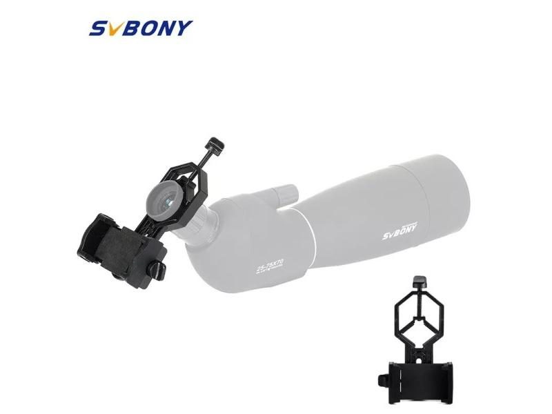 SVBONY Universal Cell Phone Adapter Mount For Binoculars Etc. 25 48mm Eyepiece Carousel 2