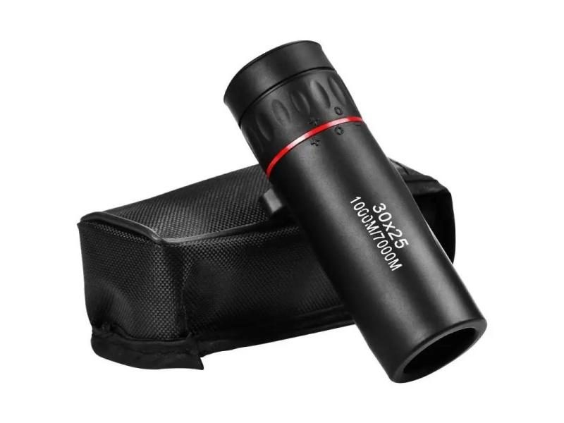 30 25 Optical Zoom Hunting Binoculars W Clear Red Film Adjustable Focal Carousel 2