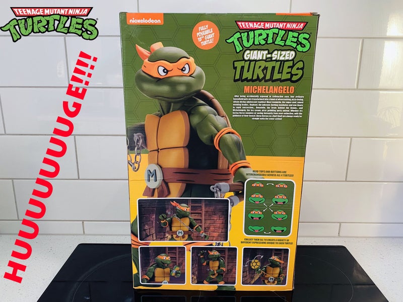 WOW! Teenage Mutant Ninja Turtles (1987) Michelangelo 1/4 Scale Figure! HUGE!!! Carousel 2