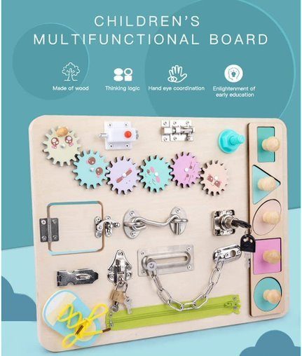Educational Learning Busy Board New Carousel 1