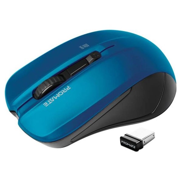 Promate Ergonomic Wireless Mouse CONTOUR.BL Carousel 1