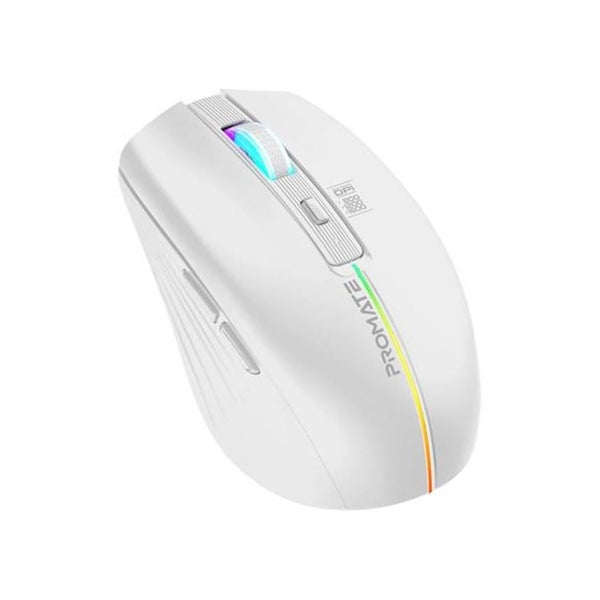 Promate Ergonomic Wireless Optical Mouse KITT.WHT Carousel 1