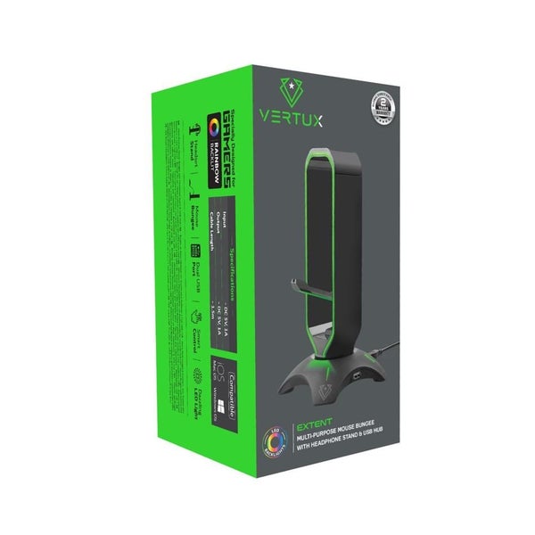 Vertux Multi-Purpose Mouse Bungee EXTENT.BLK Carousel 7