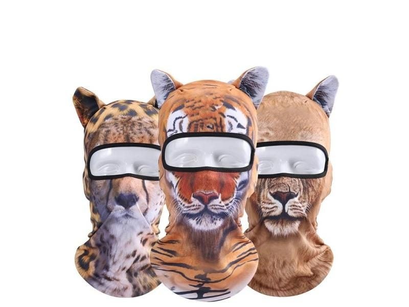 New Winter Cap Motorcycle Hat Fleece Ski Face Mask Outdoor Sport Scarf Carousel 1