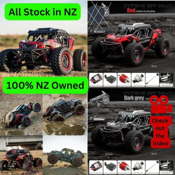 Dune Buggy RC - 16106 - BLUE - 38km/h - RC - 2.4g - 1/16 - 4WD Carousel 1