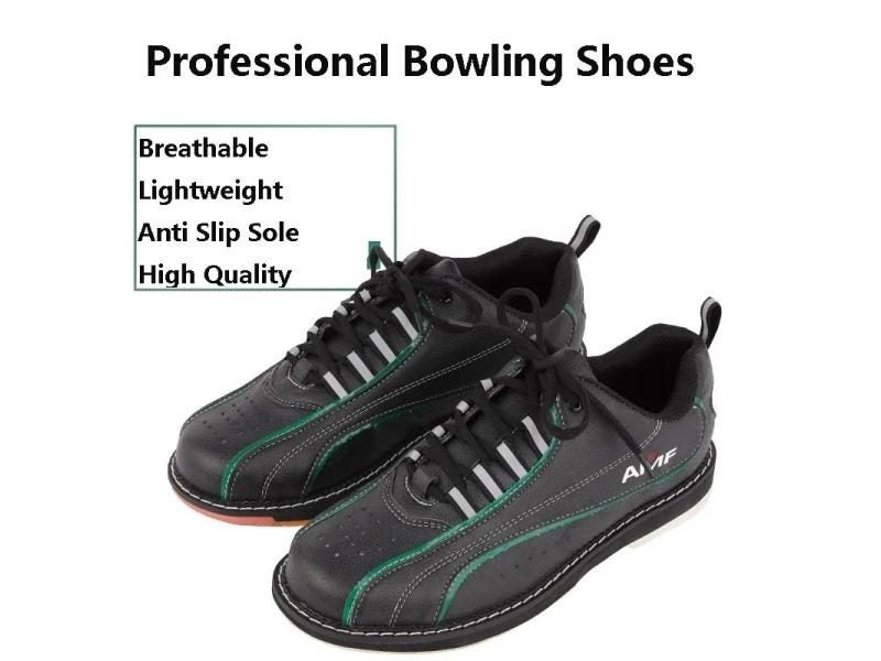 Men's Breathable Bowling Shoes For Right Hand Non Slip Training Shoes Carousel 2
