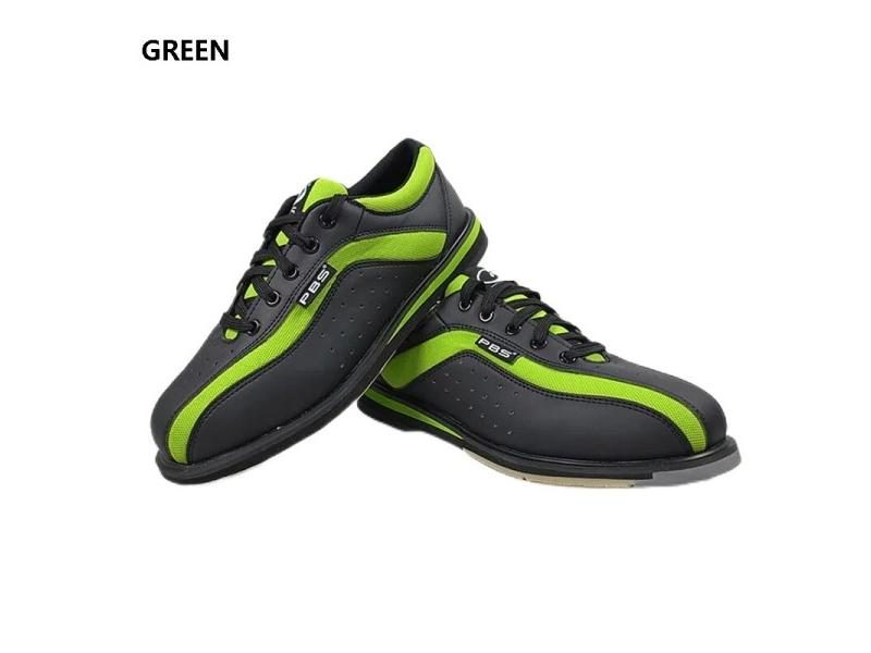 Women Men PU Leather Bowling Shoes Unisex Breathable Anti-Slip Sneakers For Carousel 1
