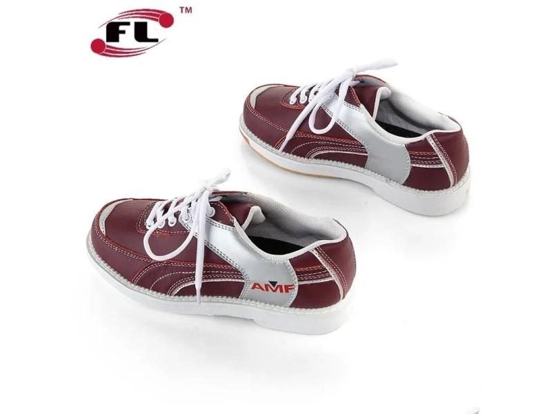 Lady Cow Leather Bowling Shoes For Women Breathable Non Slip Carousel 2