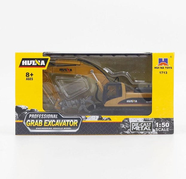 Die-cast Timber Grab Model Scale, 1:50, Metal, Huina 1713 Carousel 20