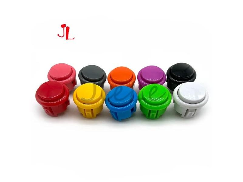 12pcs 24mm 30mm Copy Sanwa OBSF-30 OBSF-24 Push Button Snap Round Arcade Jamma Carousel 2